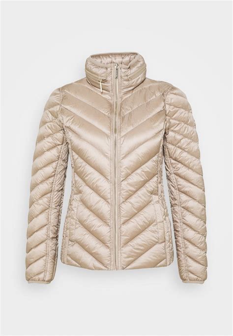 michael kors daunenmantel champagne|michael kors puffer jacket.